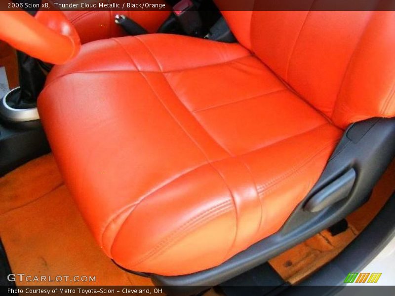 Thunder Cloud Metallic / Black/Orange 2006 Scion xB