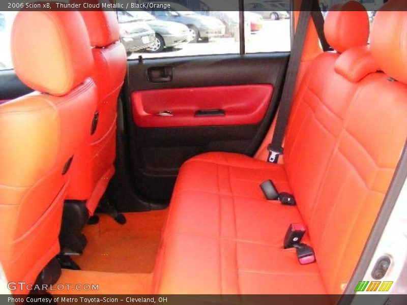 Thunder Cloud Metallic / Black/Orange 2006 Scion xB