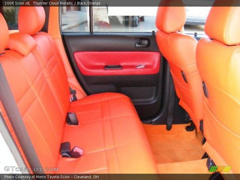 Thunder Cloud Metallic / Black/Orange 2006 Scion xB