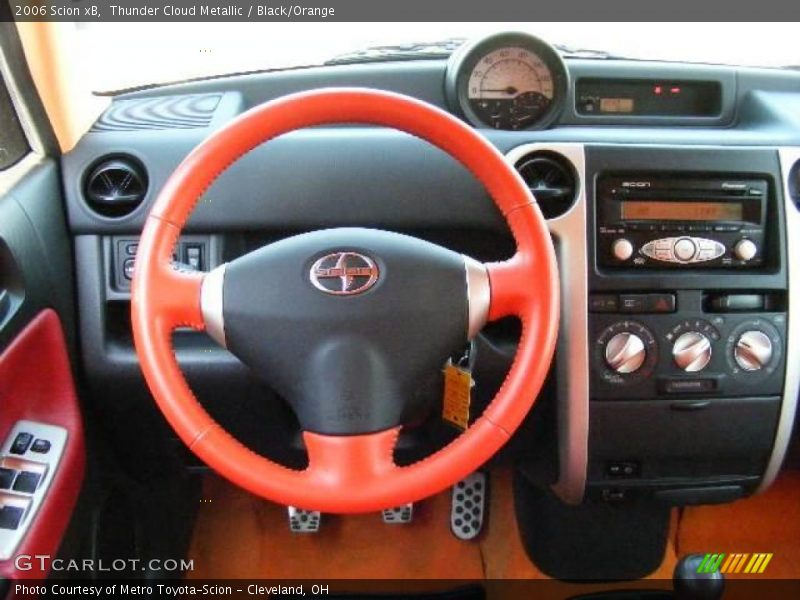 Thunder Cloud Metallic / Black/Orange 2006 Scion xB