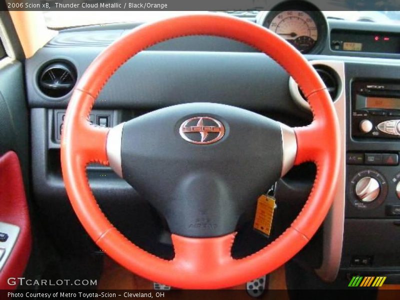 Thunder Cloud Metallic / Black/Orange 2006 Scion xB