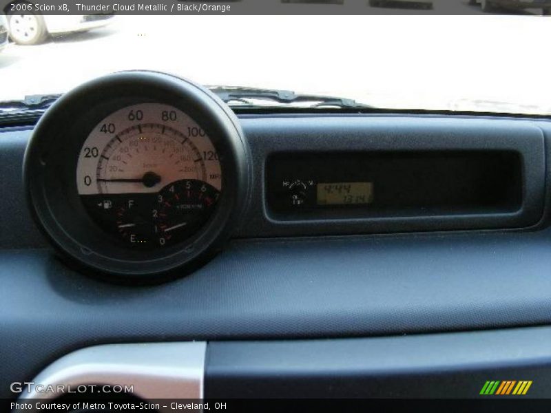 Thunder Cloud Metallic / Black/Orange 2006 Scion xB