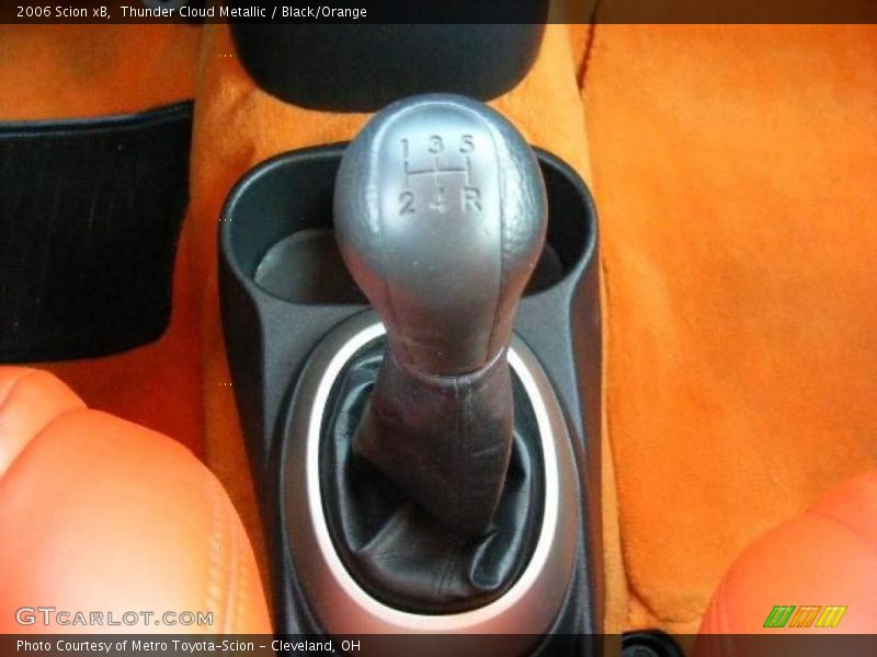 Thunder Cloud Metallic / Black/Orange 2006 Scion xB
