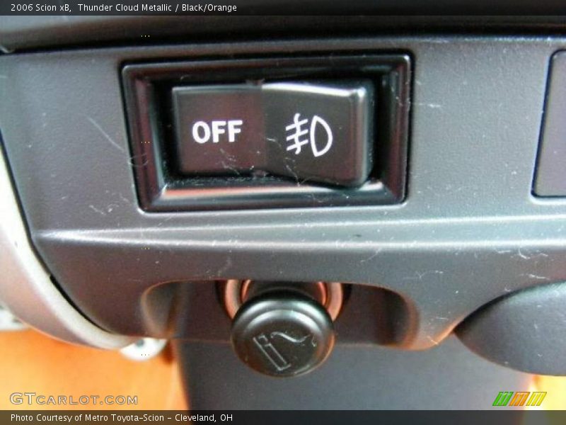 Thunder Cloud Metallic / Black/Orange 2006 Scion xB