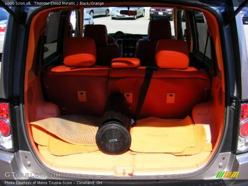 Thunder Cloud Metallic / Black/Orange 2006 Scion xB