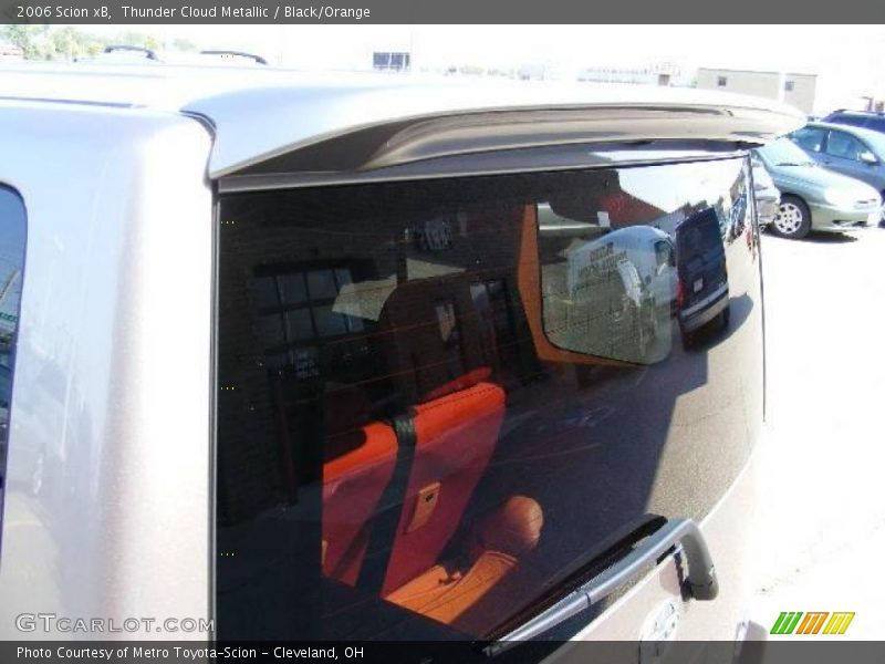 Thunder Cloud Metallic / Black/Orange 2006 Scion xB