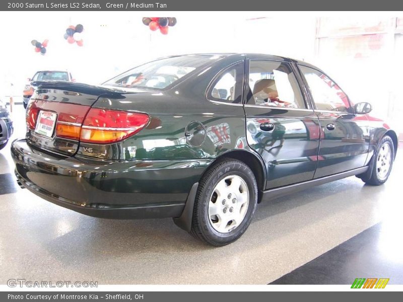 Green / Medium Tan 2000 Saturn L Series LS2 Sedan
