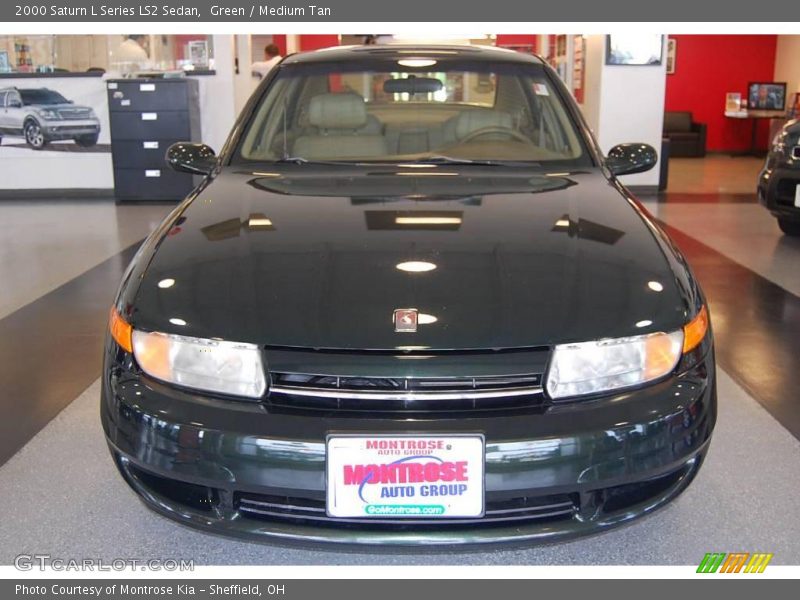 Green / Medium Tan 2000 Saturn L Series LS2 Sedan