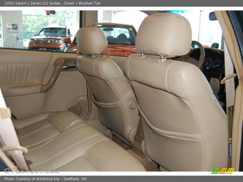 Green / Medium Tan 2000 Saturn L Series LS2 Sedan