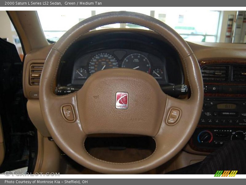 Green / Medium Tan 2000 Saturn L Series LS2 Sedan