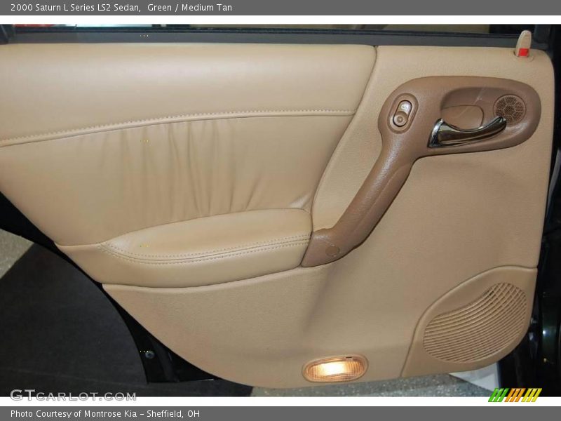 Green / Medium Tan 2000 Saturn L Series LS2 Sedan
