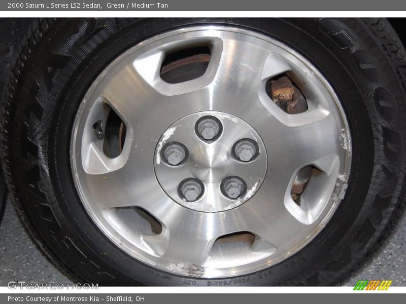 Green / Medium Tan 2000 Saturn L Series LS2 Sedan