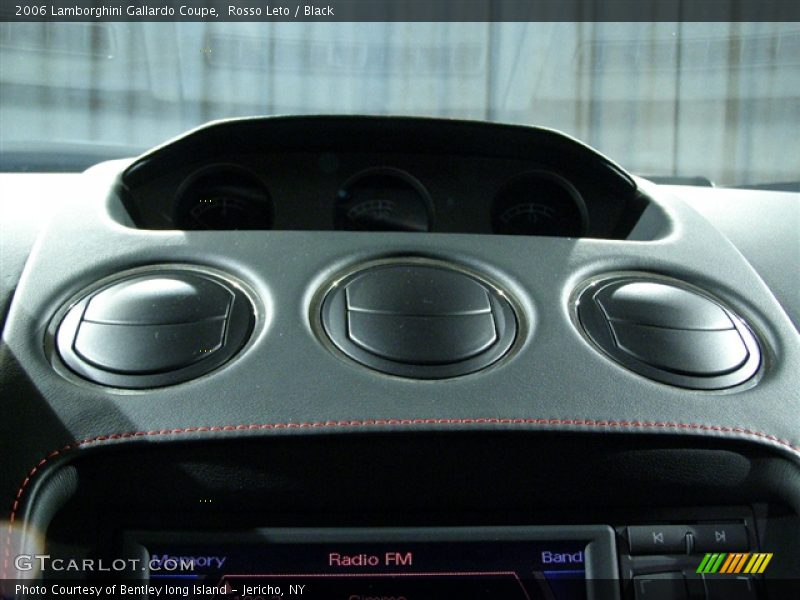 Rosso Leto / Black 2006 Lamborghini Gallardo Coupe