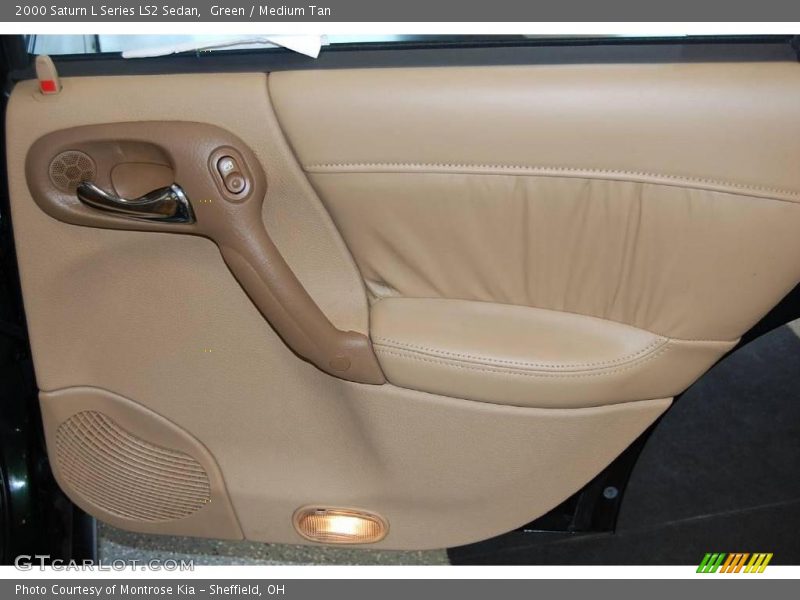 Green / Medium Tan 2000 Saturn L Series LS2 Sedan