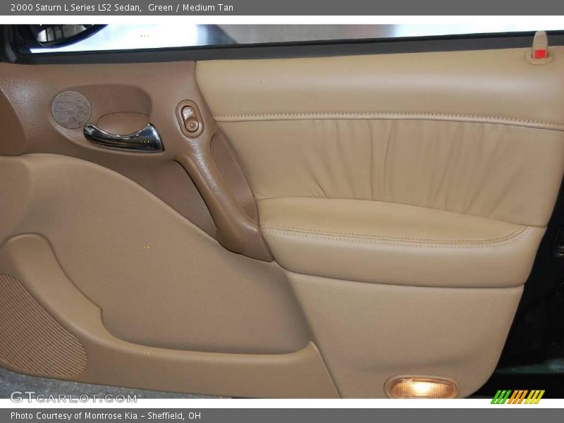 Green / Medium Tan 2000 Saturn L Series LS2 Sedan