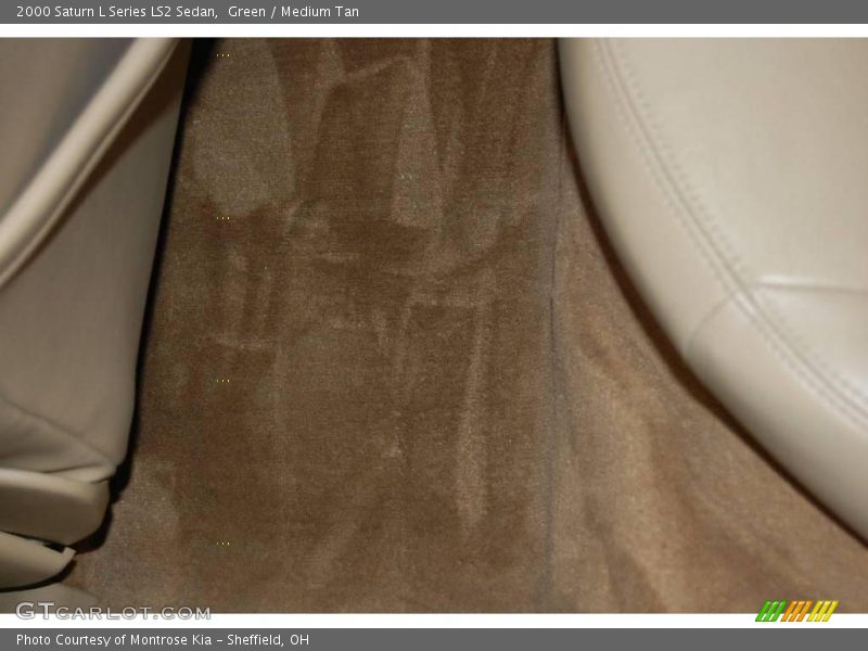 Green / Medium Tan 2000 Saturn L Series LS2 Sedan