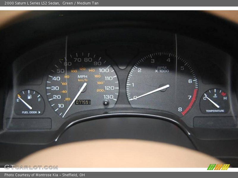 Green / Medium Tan 2000 Saturn L Series LS2 Sedan