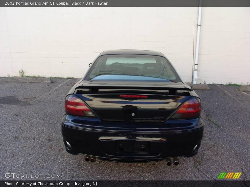 Black / Dark Pewter 2002 Pontiac Grand Am GT Coupe