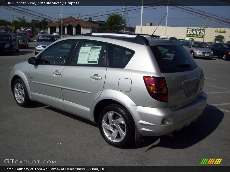 Satellite Silver / Graphite 2003 Pontiac Vibe
