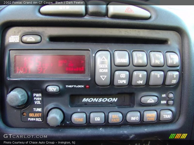 Black / Dark Pewter 2002 Pontiac Grand Am GT Coupe