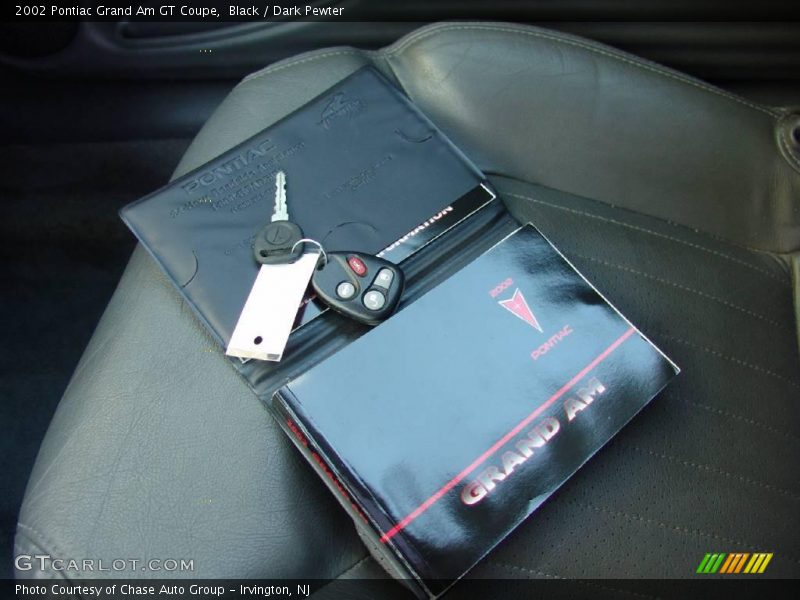 Black / Dark Pewter 2002 Pontiac Grand Am GT Coupe