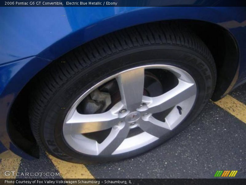 Electric Blue Metallic / Ebony 2006 Pontiac G6 GT Convertible