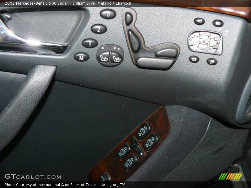 Brilliant Silver Metallic / Charcoal 2002 Mercedes-Benz S 500 Sedan