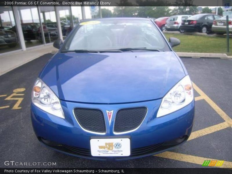 Electric Blue Metallic / Ebony 2006 Pontiac G6 GT Convertible