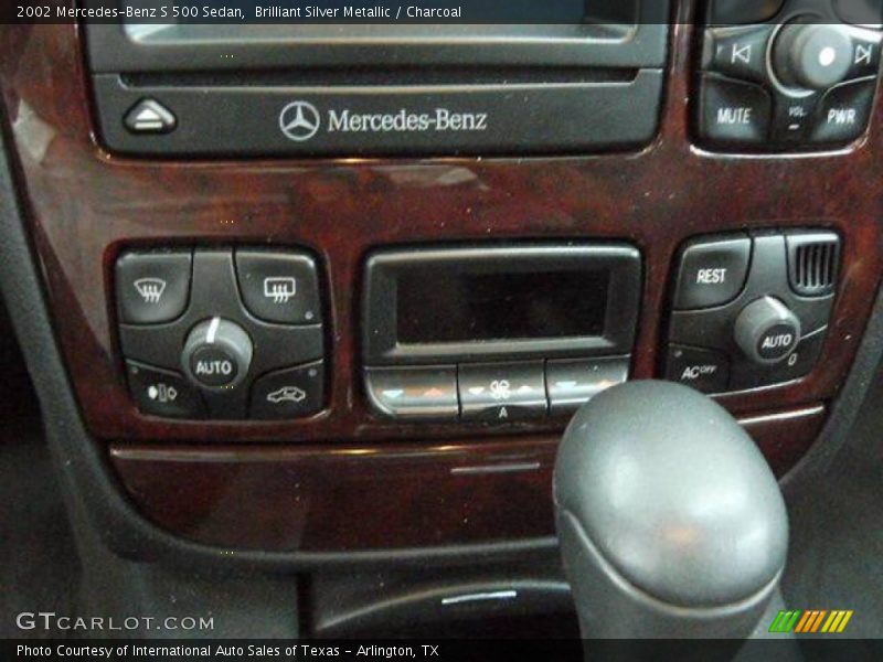Brilliant Silver Metallic / Charcoal 2002 Mercedes-Benz S 500 Sedan