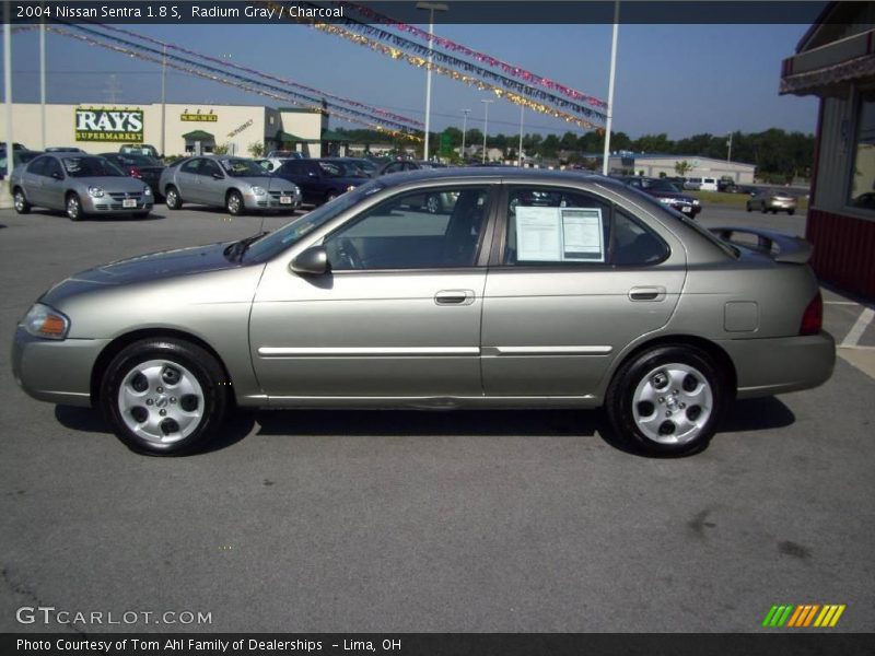 Radium Gray / Charcoal 2004 Nissan Sentra 1.8 S