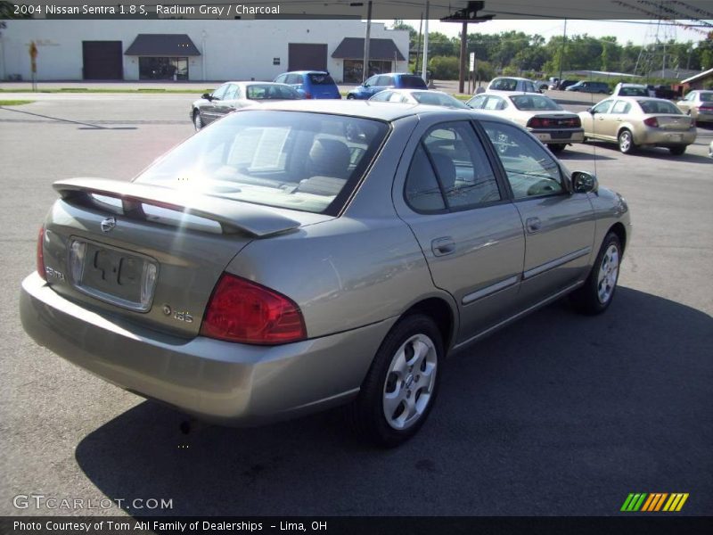Radium Gray / Charcoal 2004 Nissan Sentra 1.8 S