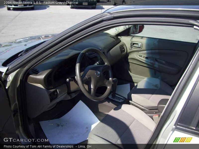 Radium Gray / Charcoal 2004 Nissan Sentra 1.8 S
