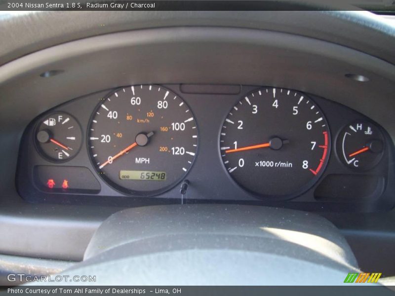 Radium Gray / Charcoal 2004 Nissan Sentra 1.8 S