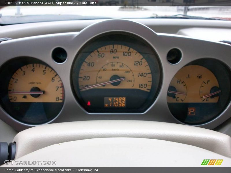 Super Black / Cafe Latte 2005 Nissan Murano SL AWD
