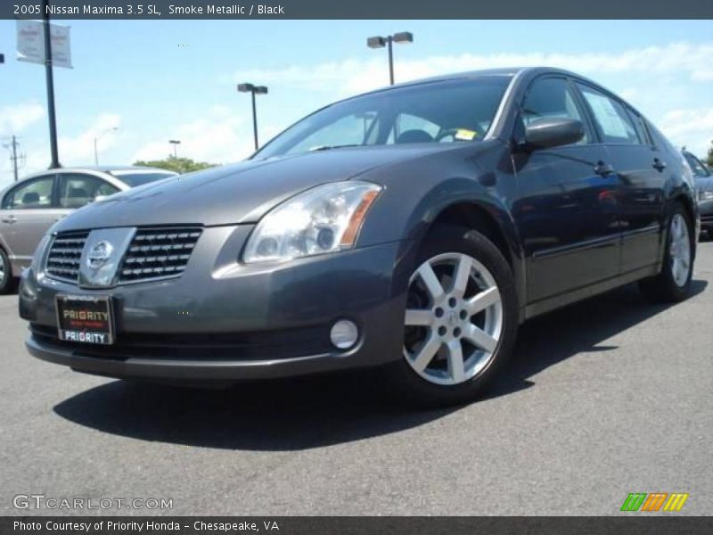 Smoke Metallic / Black 2005 Nissan Maxima 3.5 SL