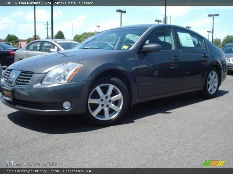 Smoke Metallic / Black 2005 Nissan Maxima 3.5 SL