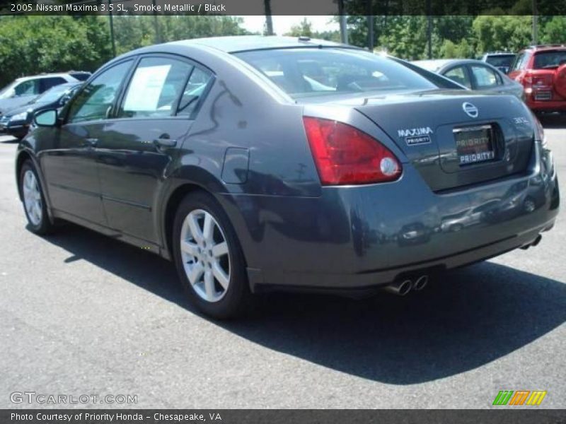 Smoke Metallic / Black 2005 Nissan Maxima 3.5 SL