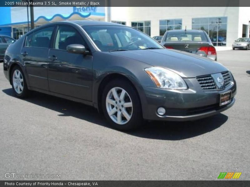 Smoke Metallic / Black 2005 Nissan Maxima 3.5 SL