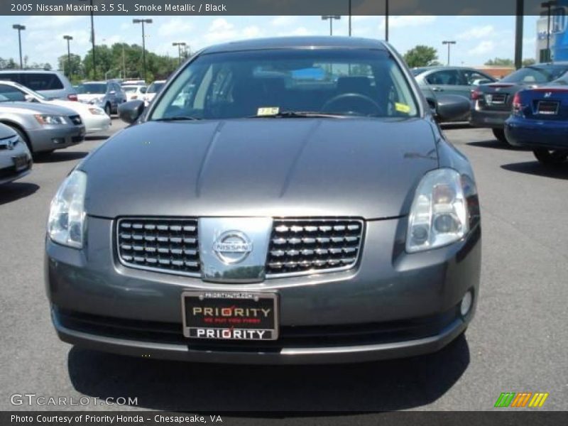 Smoke Metallic / Black 2005 Nissan Maxima 3.5 SL