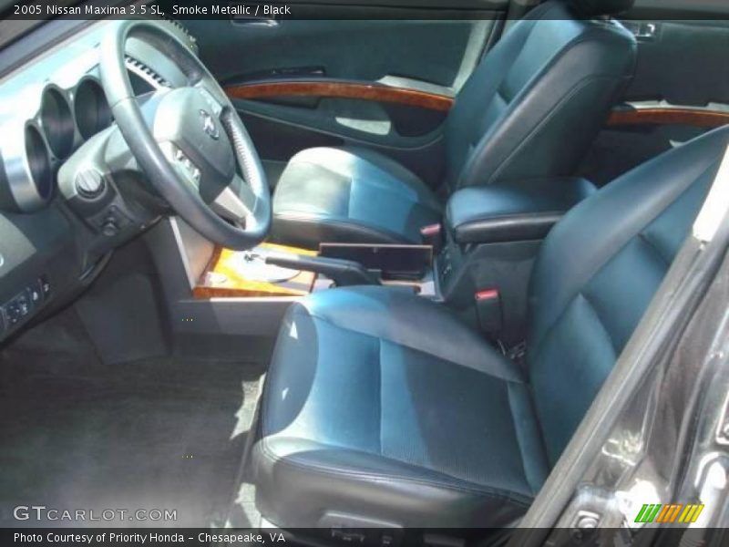 Smoke Metallic / Black 2005 Nissan Maxima 3.5 SL