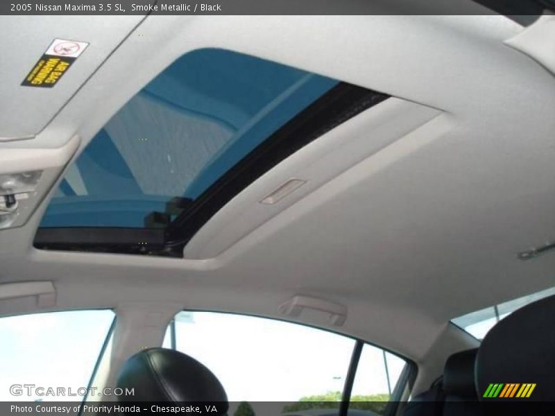 Smoke Metallic / Black 2005 Nissan Maxima 3.5 SL