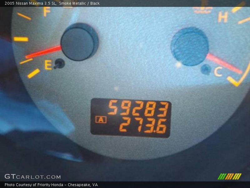 Smoke Metallic / Black 2005 Nissan Maxima 3.5 SL