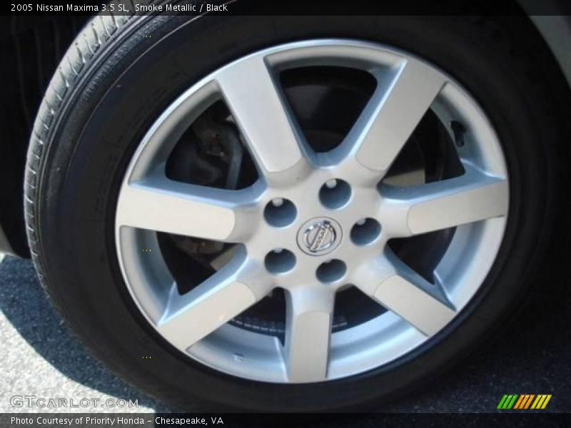 Smoke Metallic / Black 2005 Nissan Maxima 3.5 SL