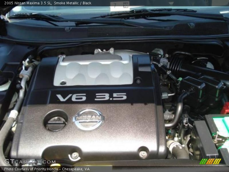 Smoke Metallic / Black 2005 Nissan Maxima 3.5 SL