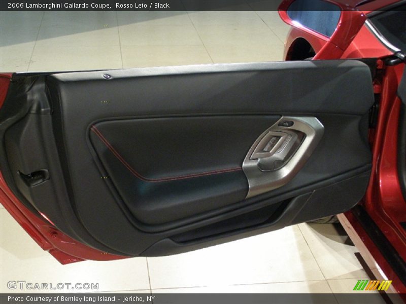 Rosso Leto / Black 2006 Lamborghini Gallardo Coupe
