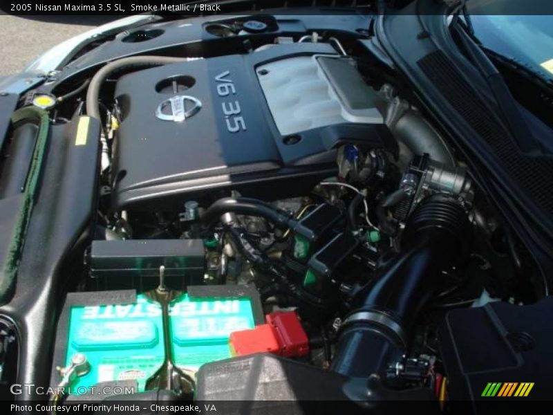 Smoke Metallic / Black 2005 Nissan Maxima 3.5 SL