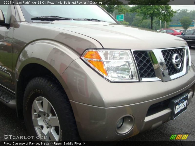 Polished Pewter / Graphite 2005 Nissan Pathfinder SE Off Road 4x4