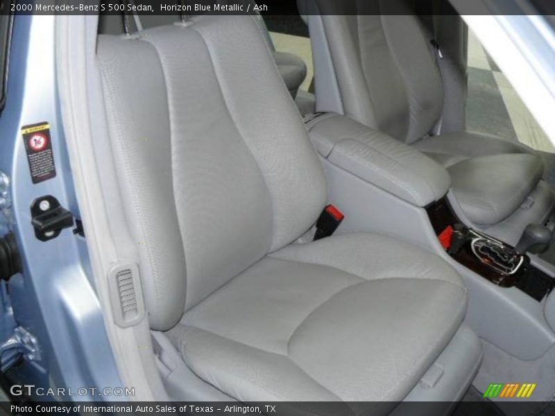 Horizon Blue Metallic / Ash 2000 Mercedes-Benz S 500 Sedan