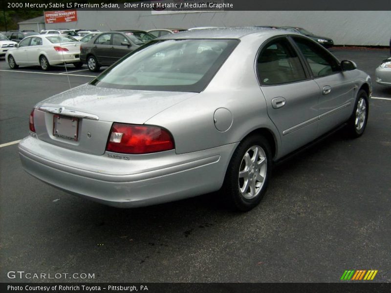 Silver Frost Metallic / Medium Graphite 2000 Mercury Sable LS Premium Sedan