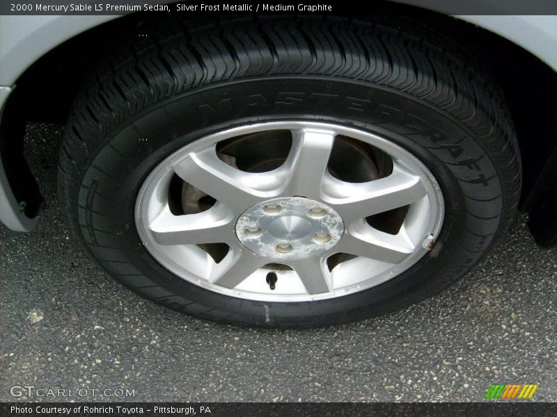 Silver Frost Metallic / Medium Graphite 2000 Mercury Sable LS Premium Sedan
